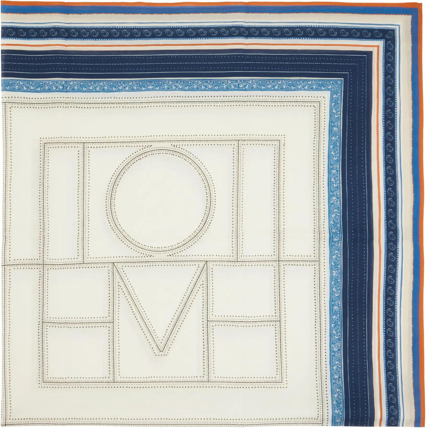 Multicolor Selector Cover-Up Scarf by TOTEME