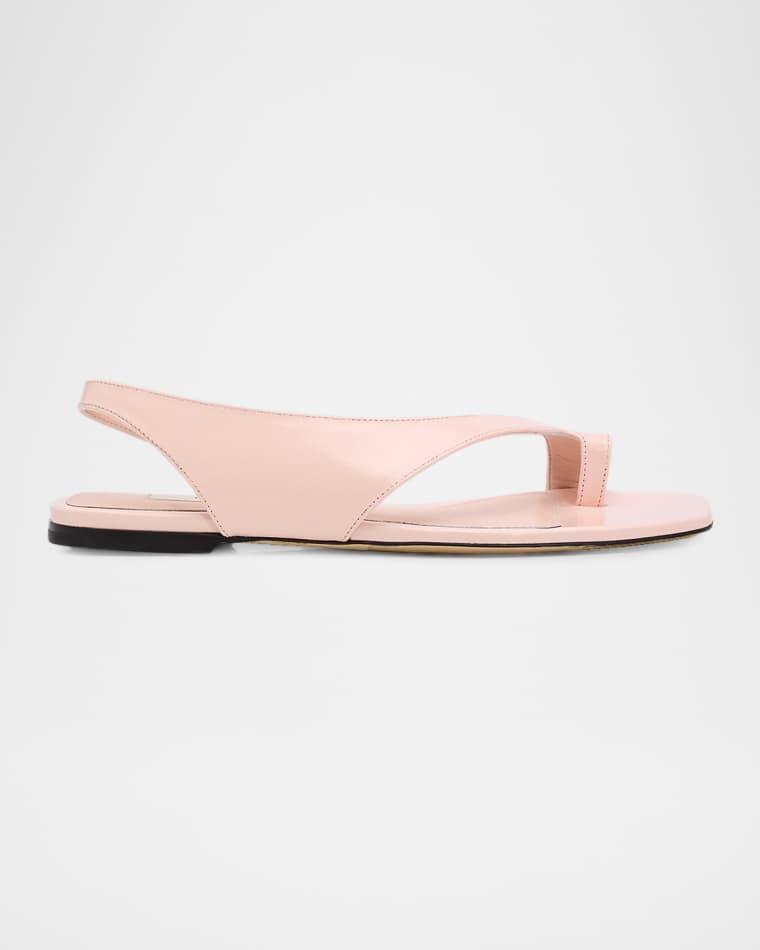 Peliz Slingback Nappa Leather Sandals by TOTEME
