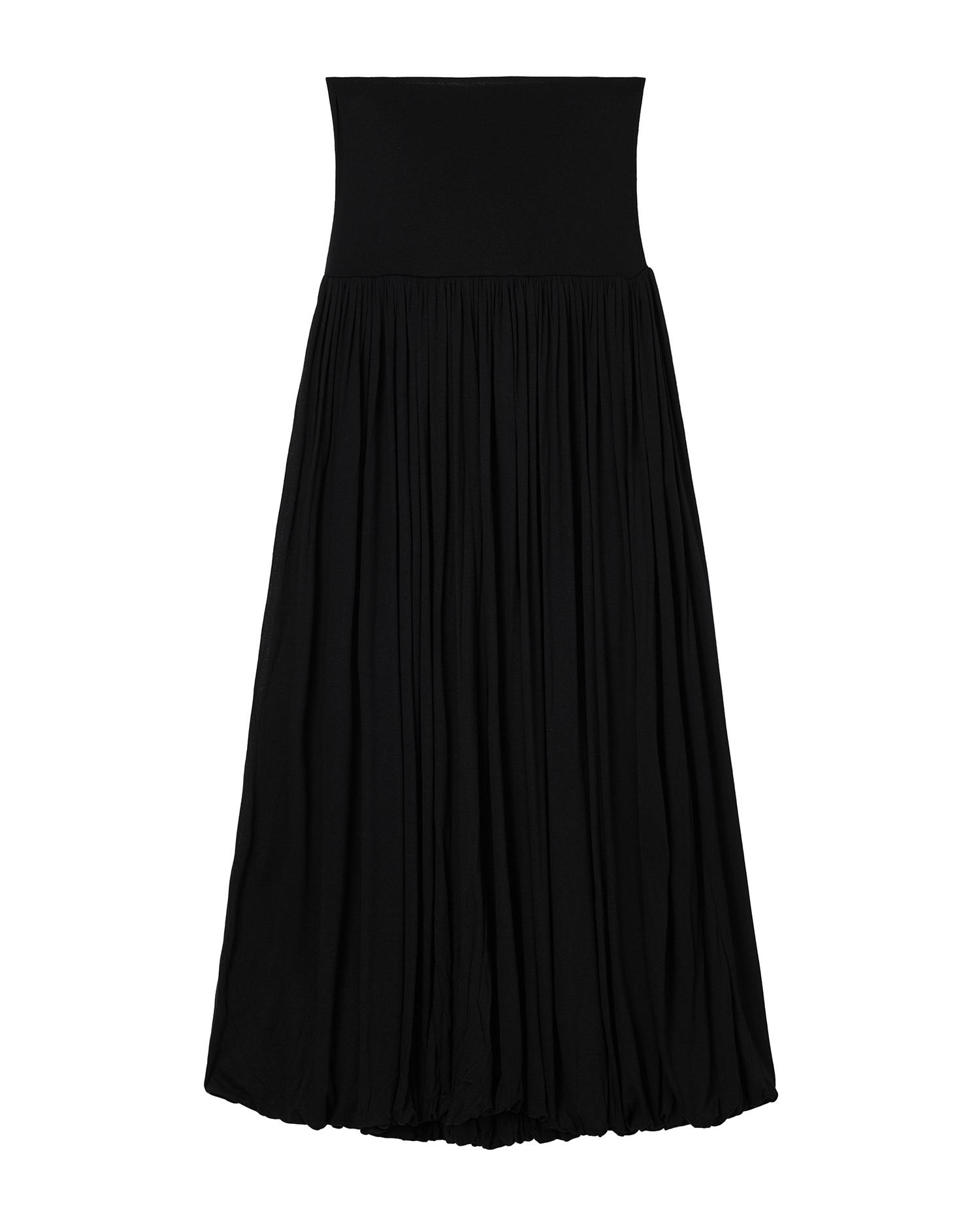 Pleated maxi skirt by TOTEME