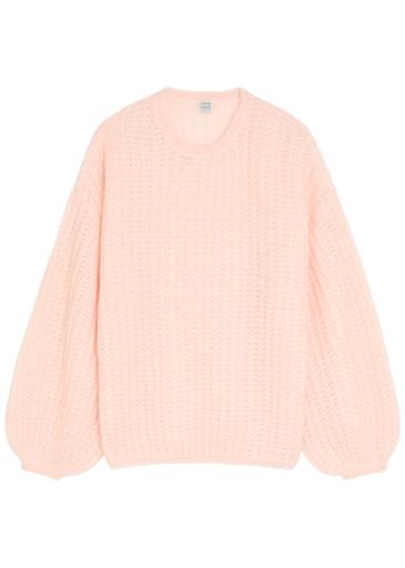 Puffed mohair-blend jumper by TOTEME