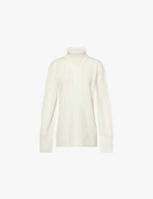 Relaxed-Fit Turtleneck Cashmere Jumper by TOTEME