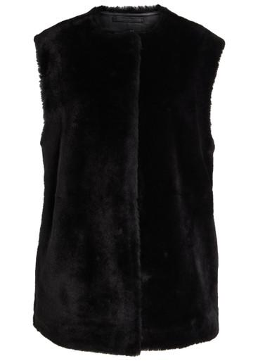 Shearling gilet by TOTEME