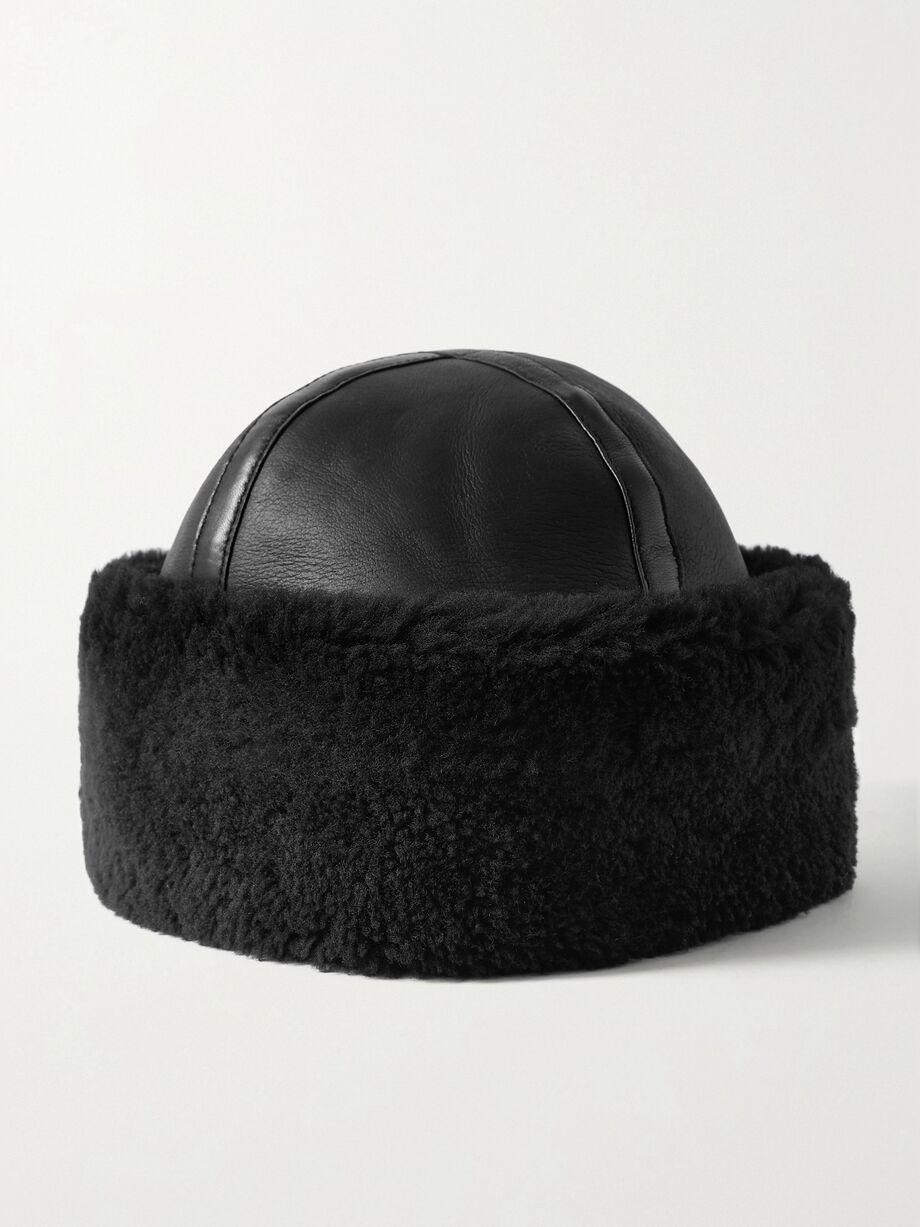 Shearling hat by TOTEME