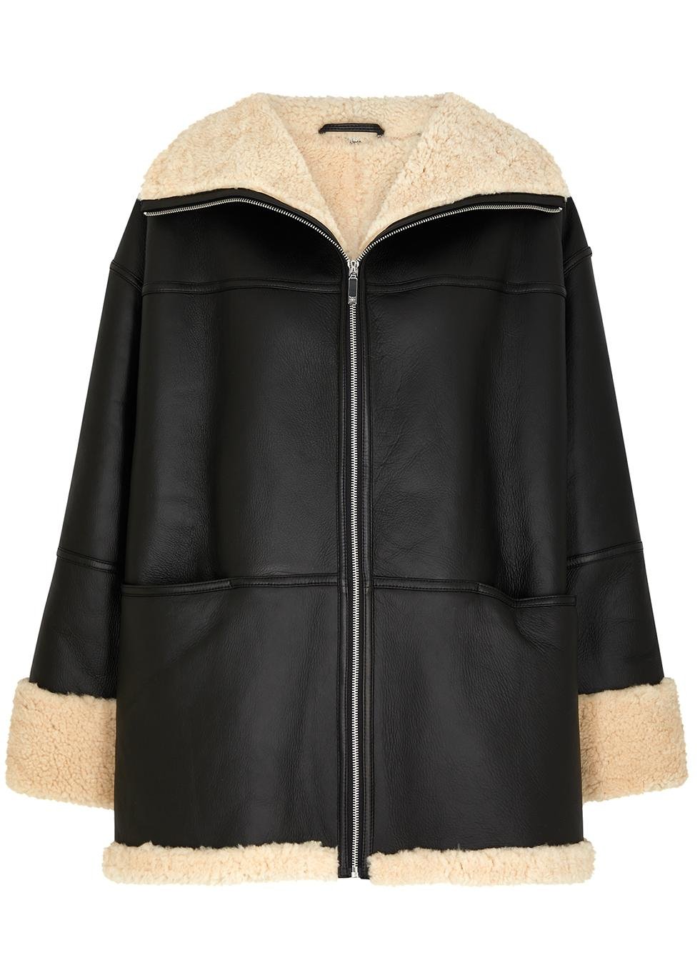 Signature shearling jacket by TOTEME | jellibeans