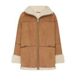 Signature shearling jacket by TOTEME