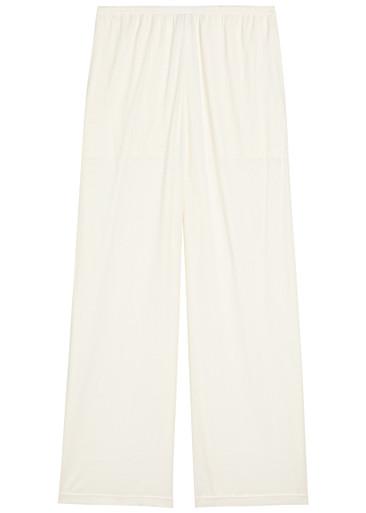 Silk-blend pyjama trousers by TOTEME