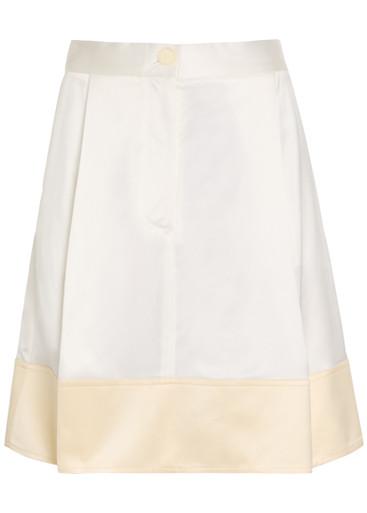 Silk mini skirt by TOTEME