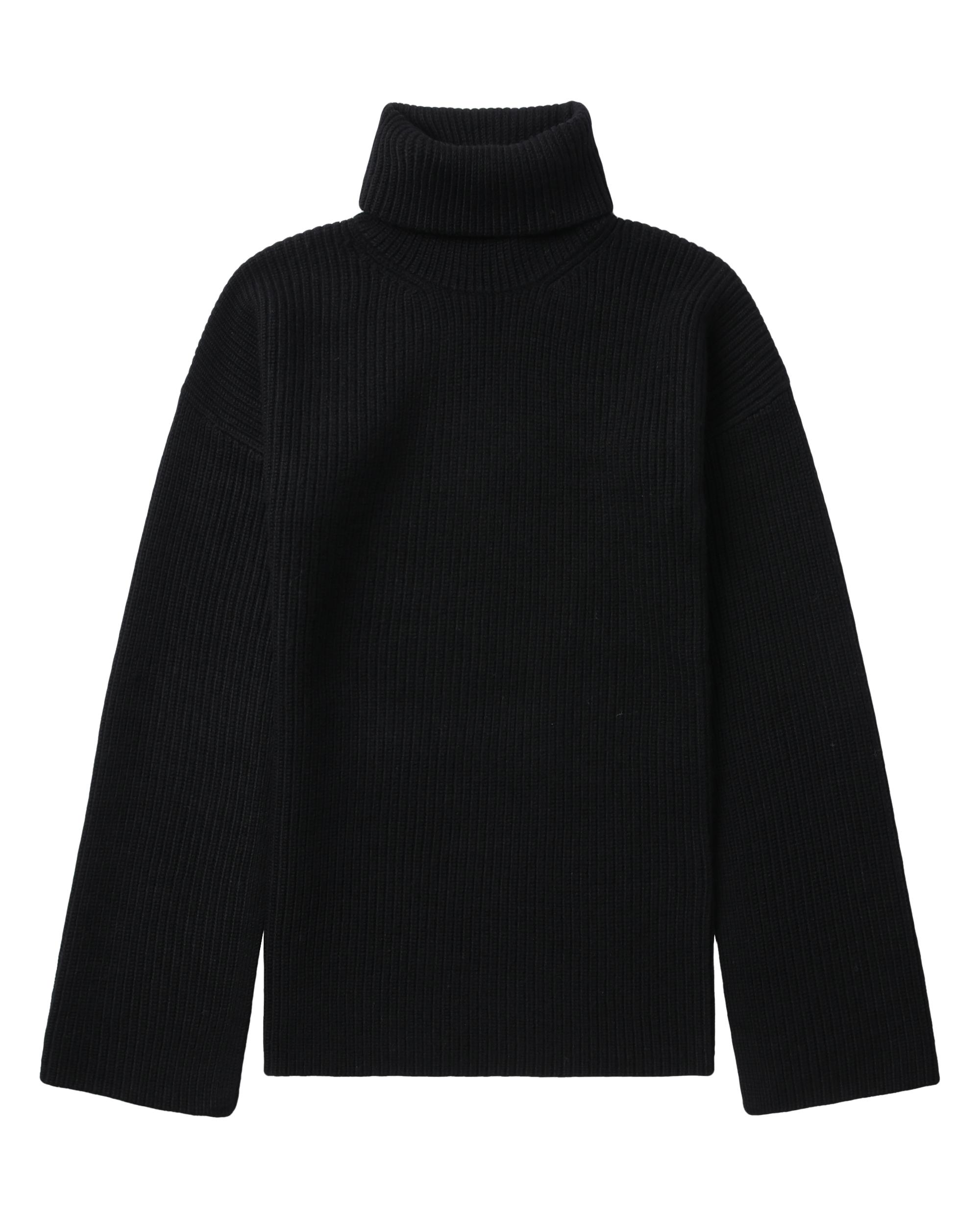Slit sleeve knit top by TOTEME