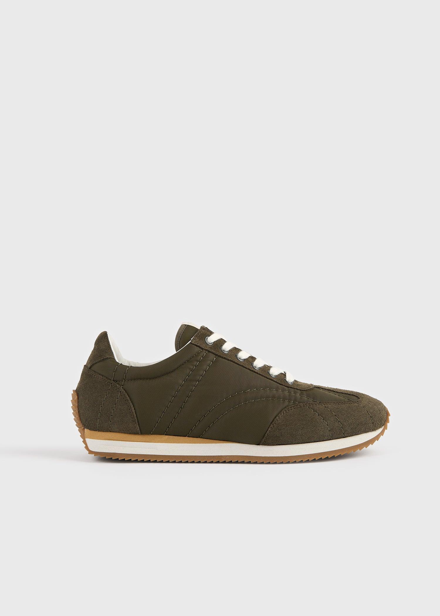Sport sneakers dark olive by TOTEME