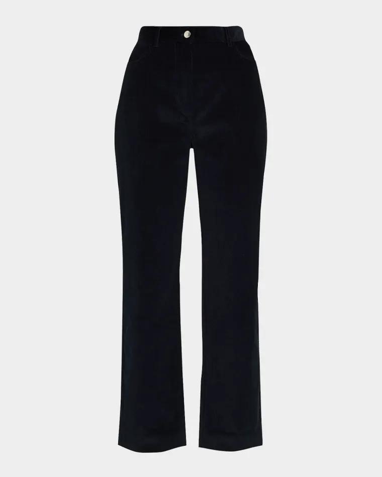 Straight Corduroy Trousers by TOTEME