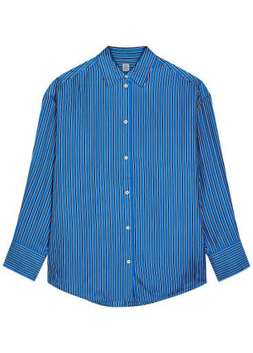 Striped silk shirt by TOTEME
