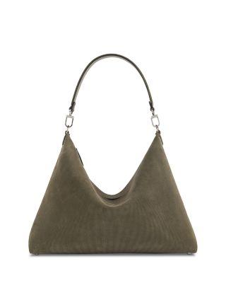 Suede Shoulder Bag by TOTEME