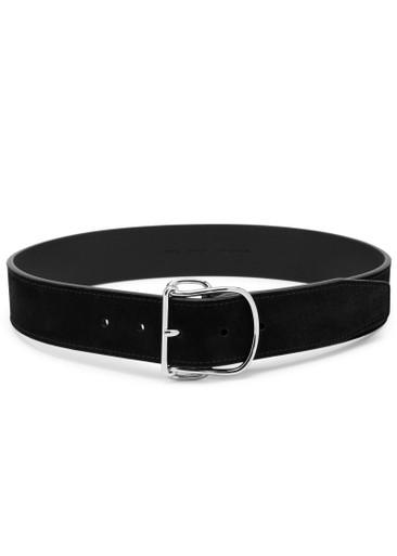 Swirl suede belt by TOTEME