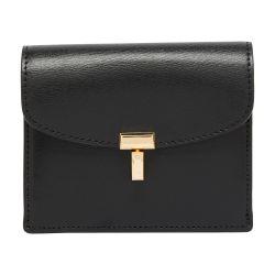 T-Lock leather card holder by TOTEME