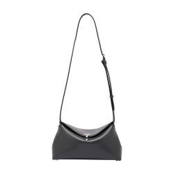 T-Lock leather clutch by TOTEME