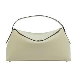 T-Lock leather handbag by TOTEME