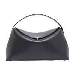 T-Lock leather handbag by TOTEME