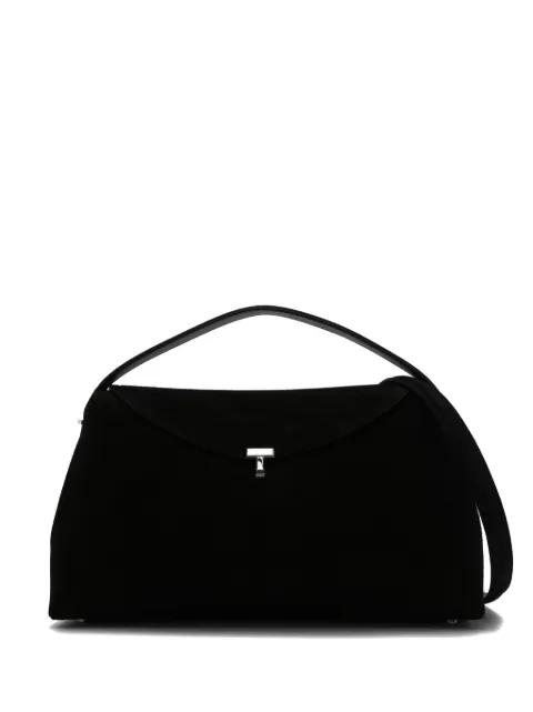 T-lock suede top handle espressoucts/t-lock-top-handle-espresso by TOTEME