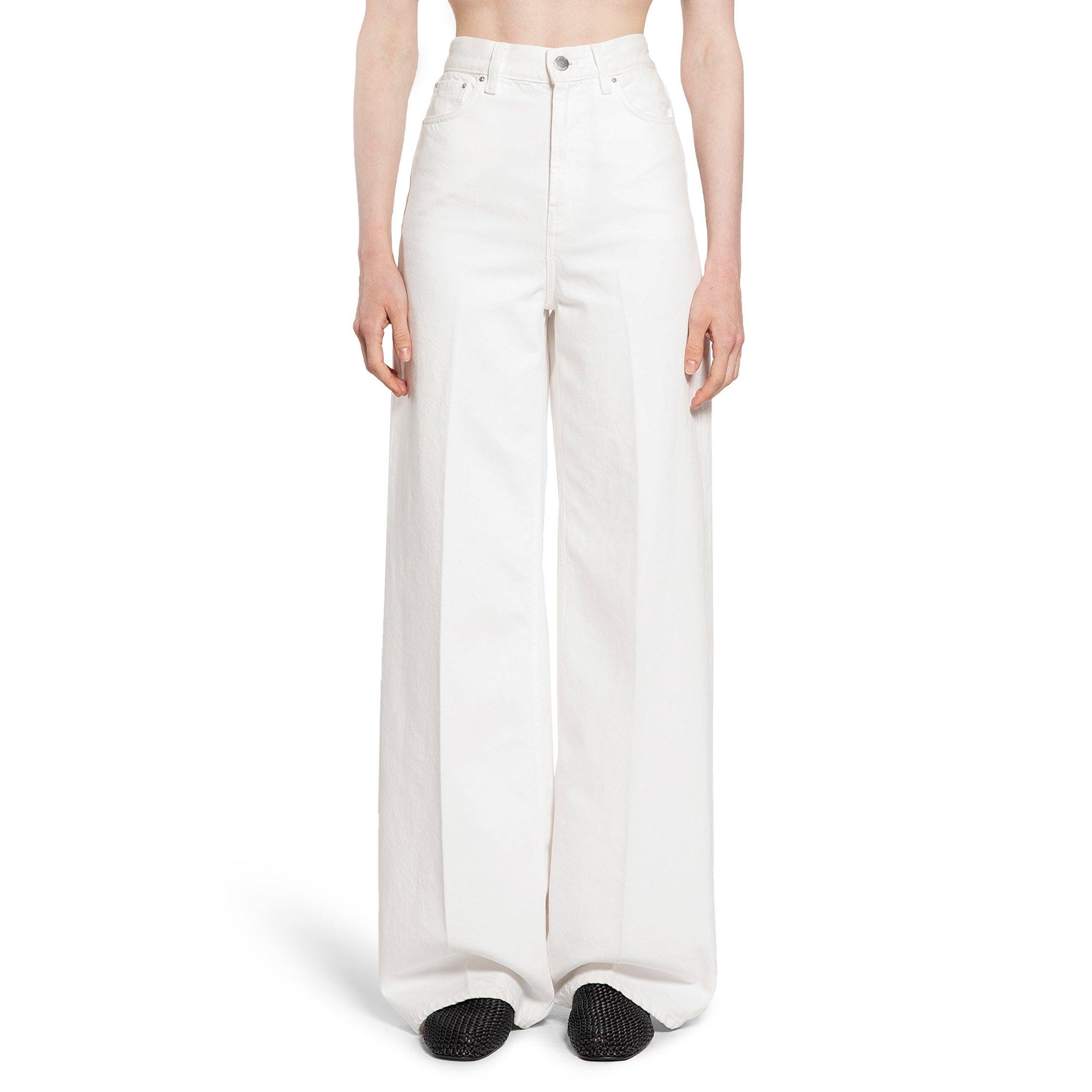 TOTEME WOMAN WHITE JEANS by TOTEME