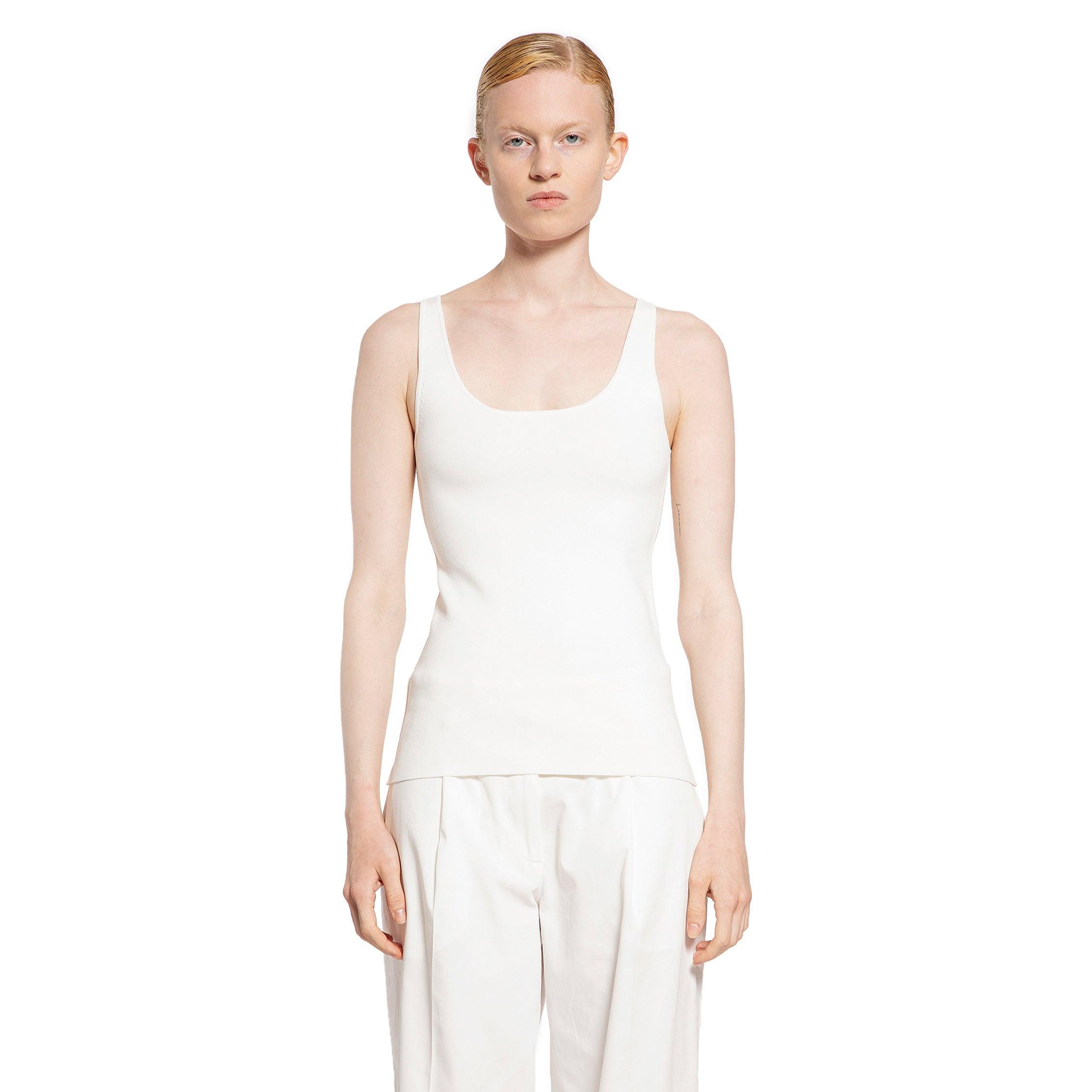 TOTEME WOMAN WHITE T-SHIRT& TANK TOPS by TOTEME