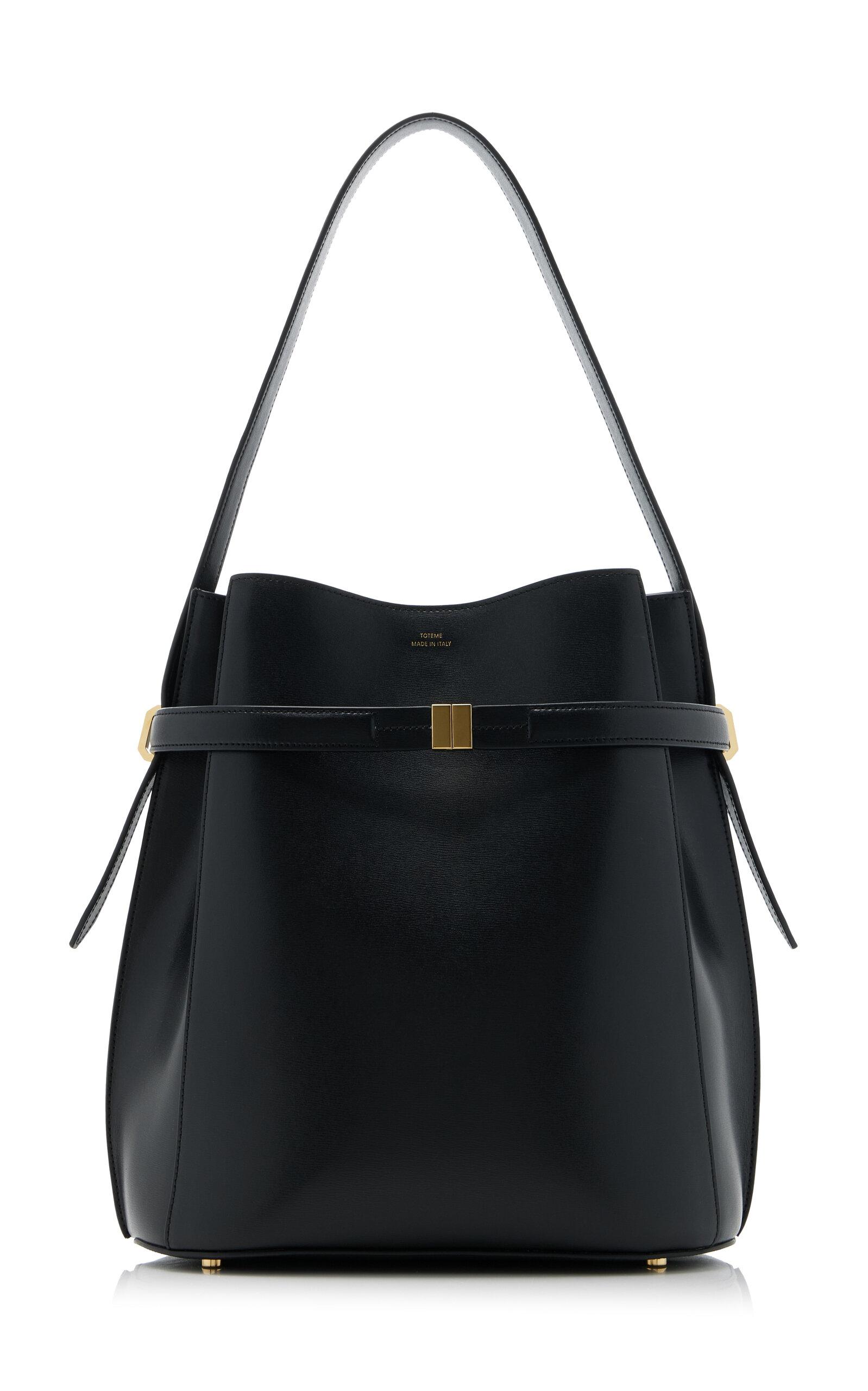 Toteme Belted Leather Bucket Bag - Moda Operandi by TOTEME