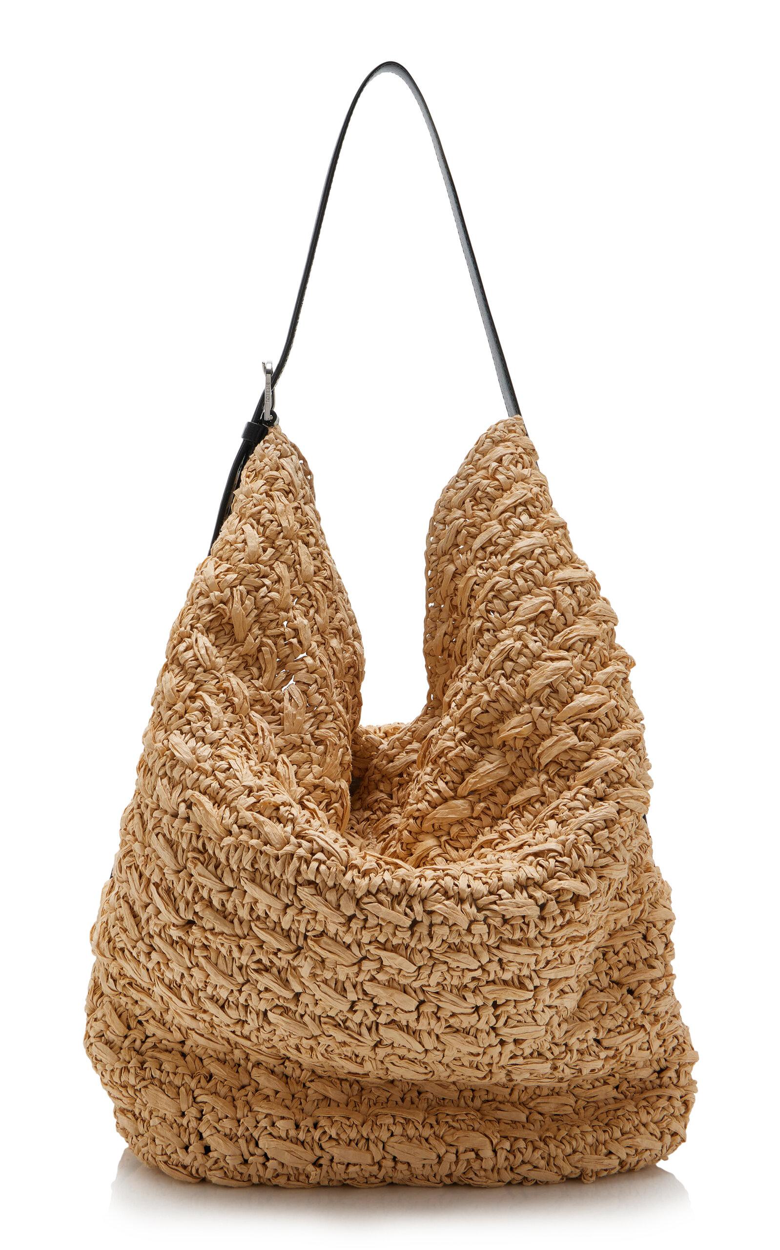 Toteme Belted Raffia Tote - Moda Operandi by TOTEME