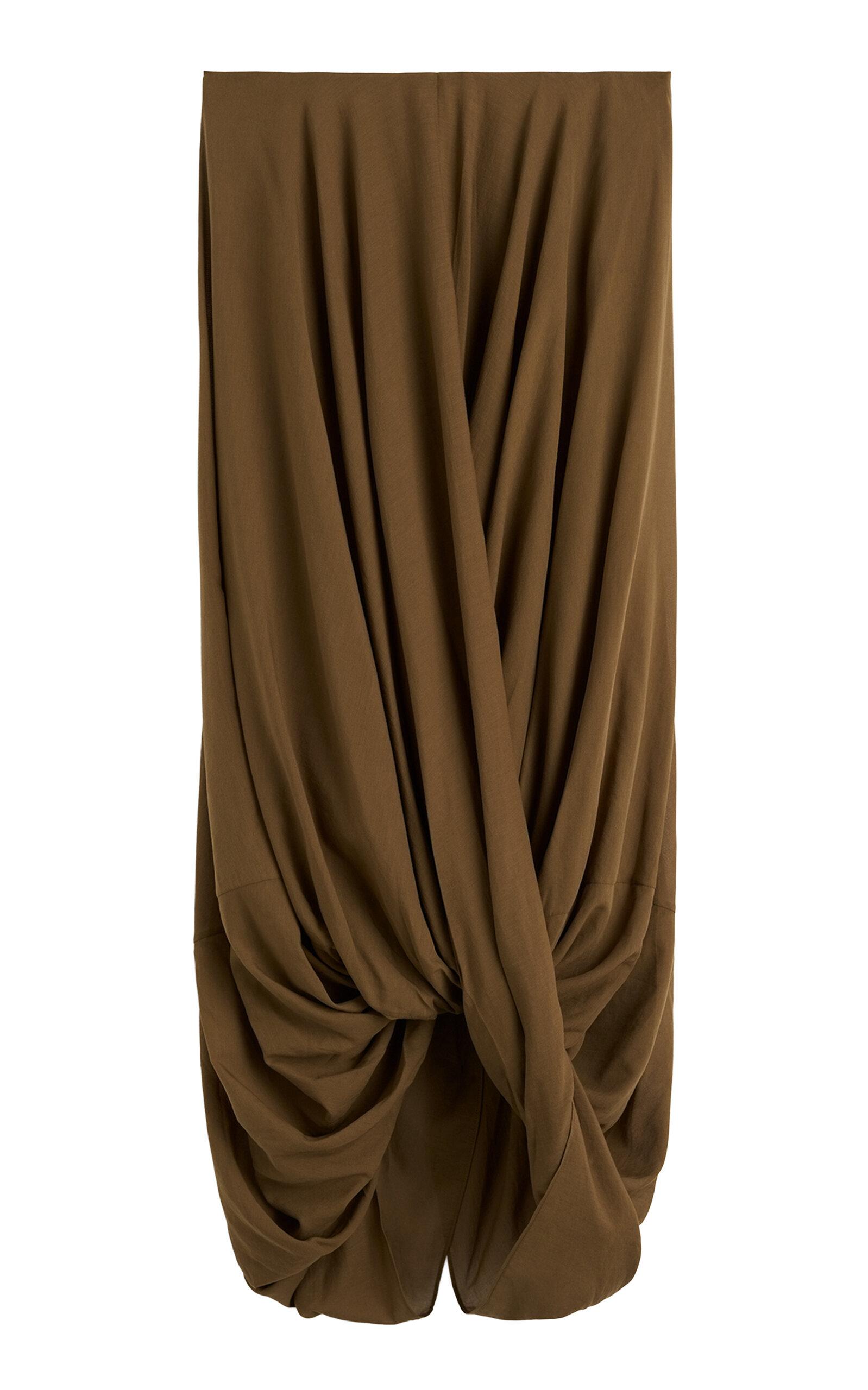 Toteme Cocoon Ruffled Jersey Midi Skirt - Moda Operandi by TOTEME