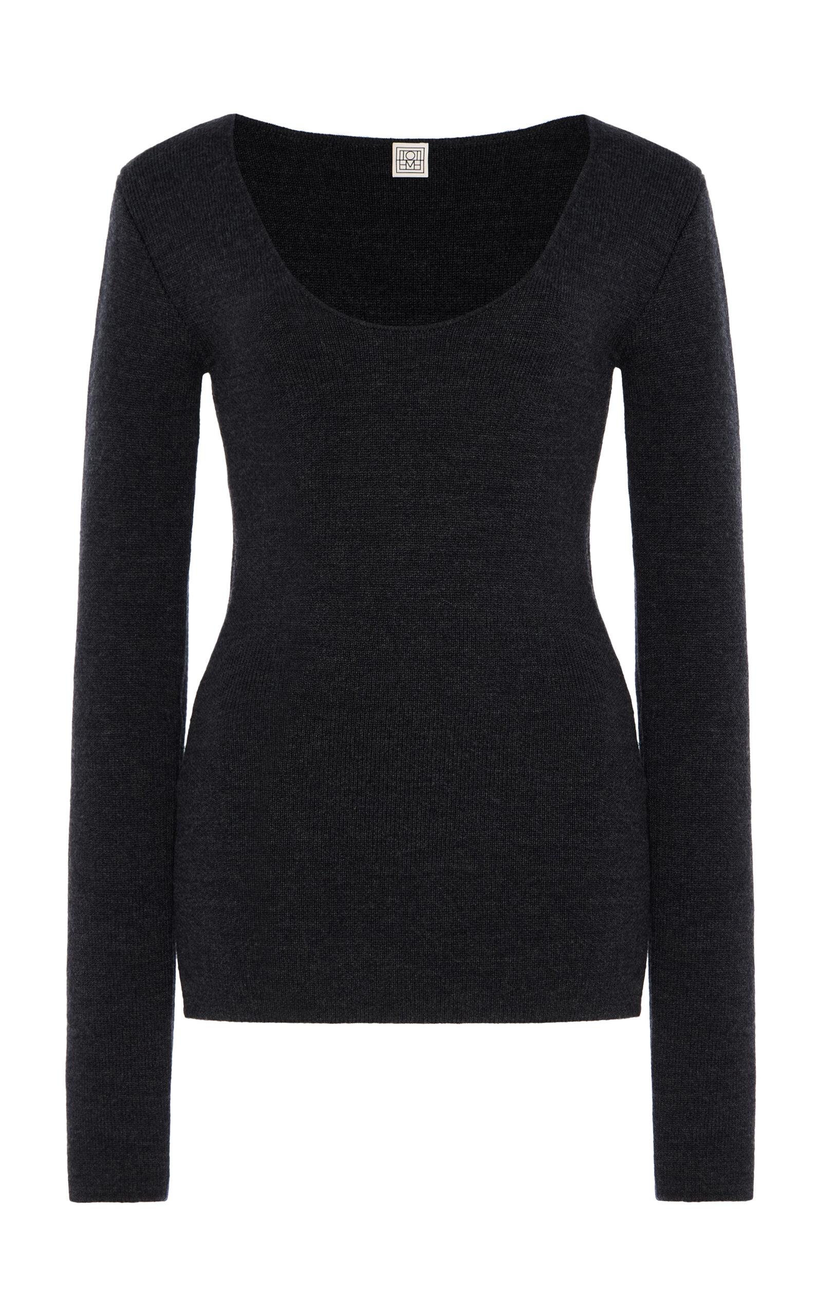 Toteme Compact Knit Wool Top - Moda Operandi by TOTEME