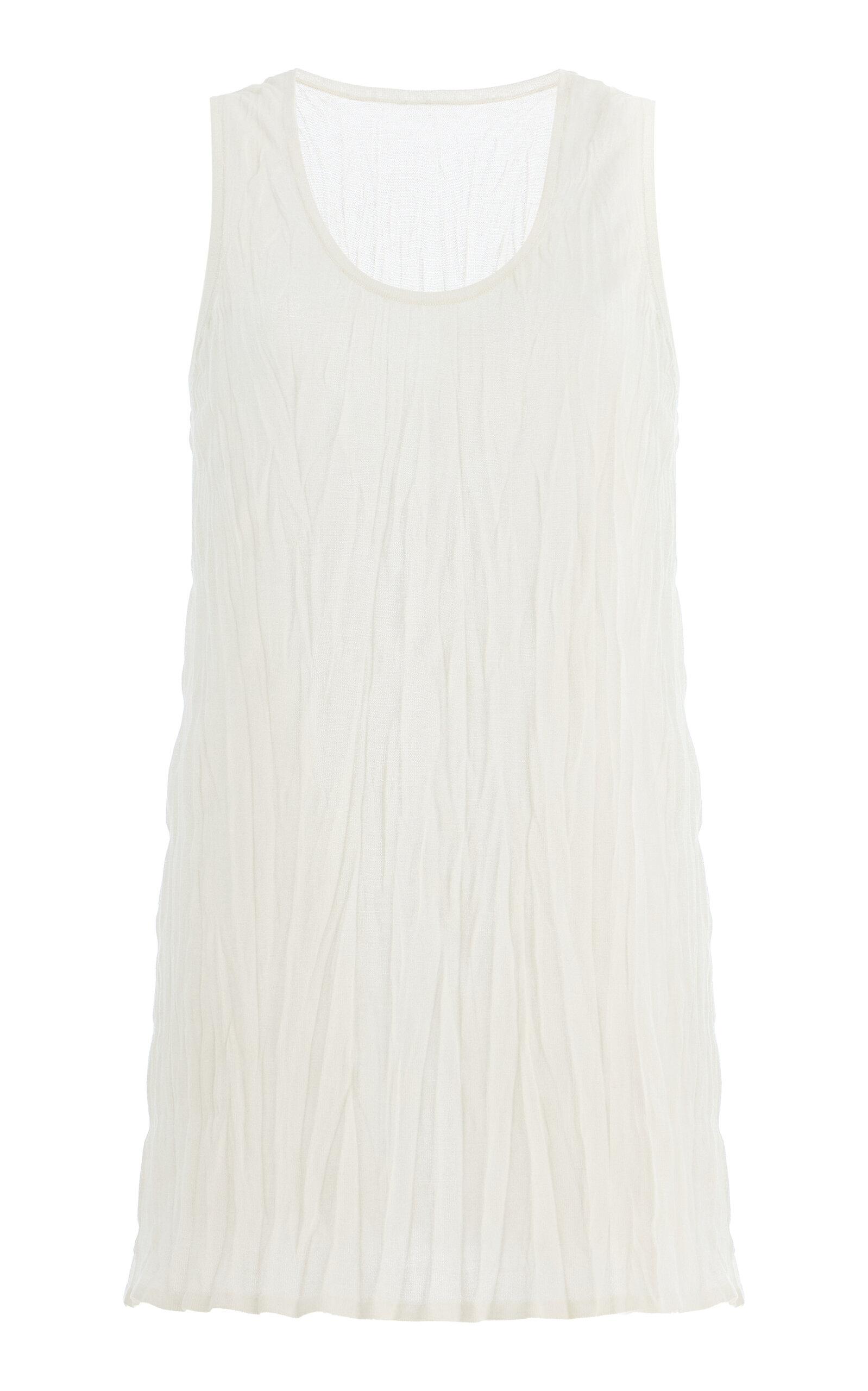Toteme Crinkled Knit Tank - Moda Operandi by TOTEME