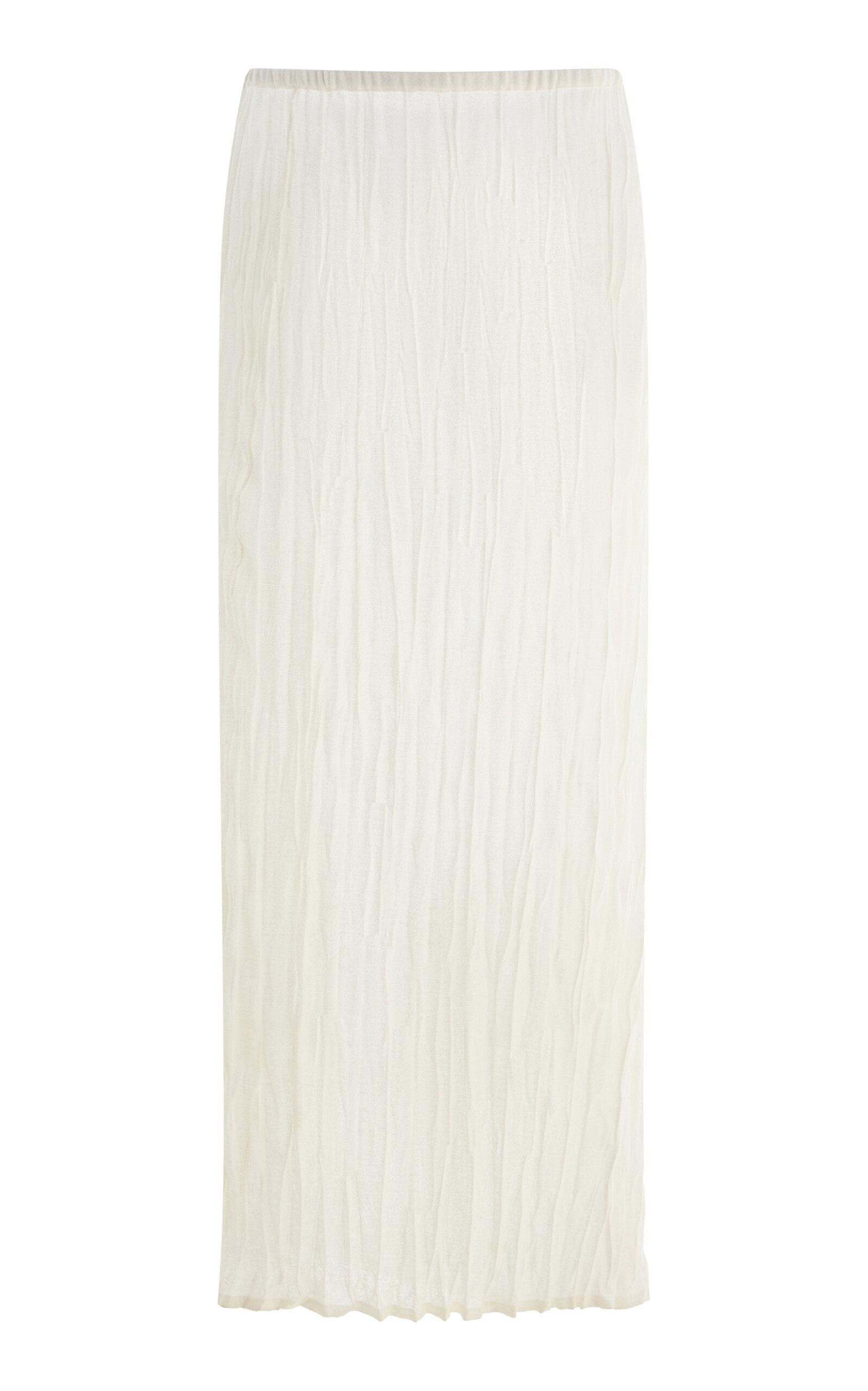 Toteme Crinkled Knitkirt - Moda Operandi by TOTEME