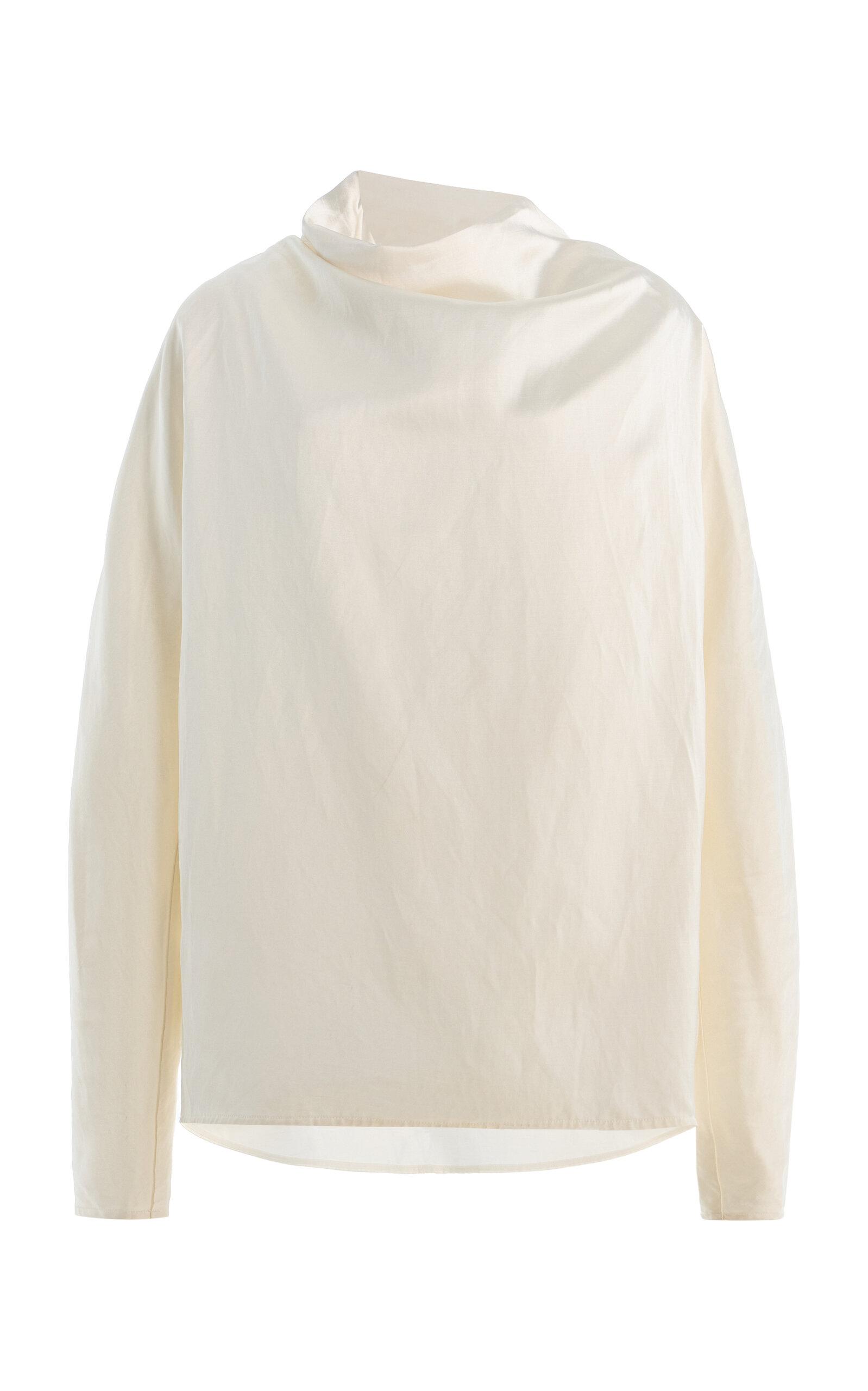 Toteme Draped Satin Top - Moda Operandi by TOTEME