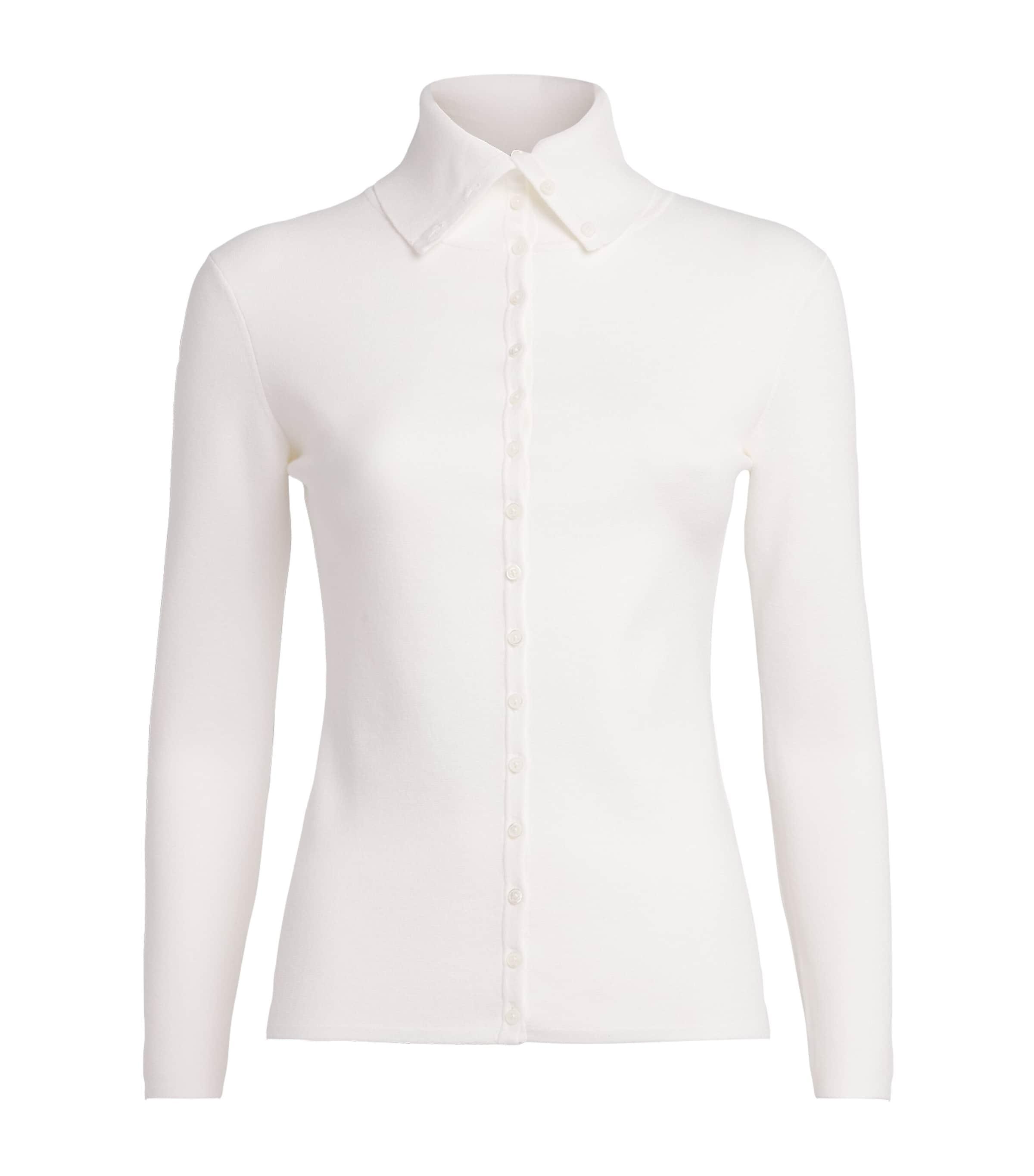 Toteme Fitted Polo Cardigan by TOTEME