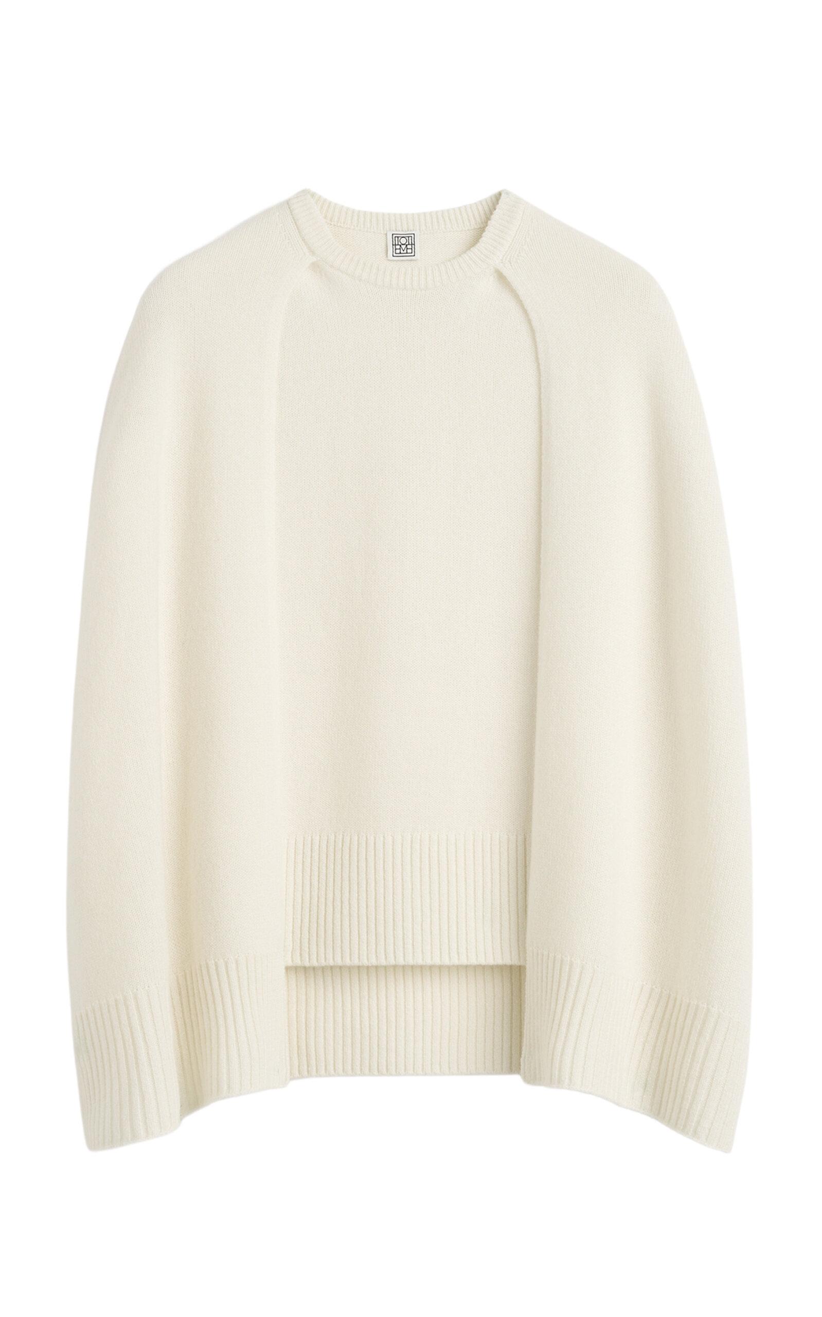 Toteme Knit Cashmere Cape Top - Moda Operandi by TOTEME