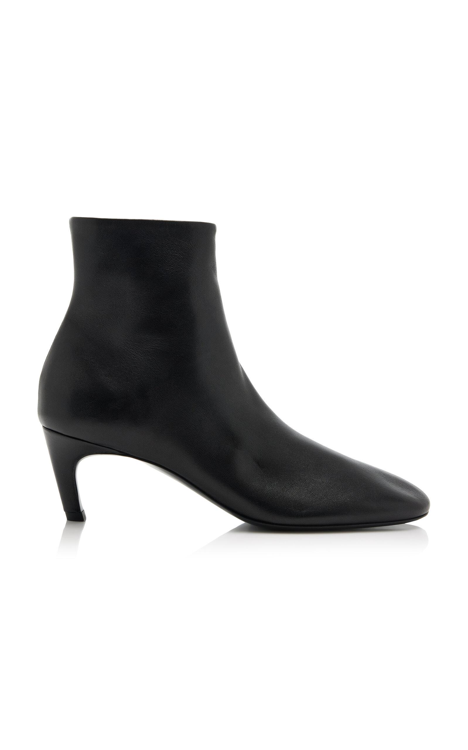 Toteme Leather Ankle Boots - Moda Operandi by TOTEME