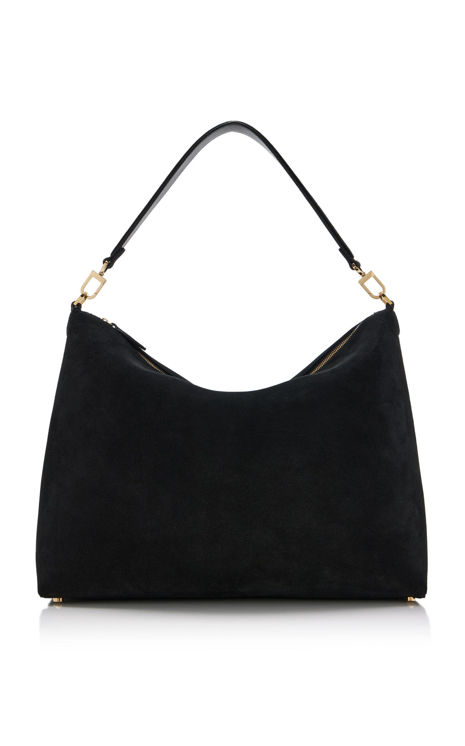 Toteme Medium Bevel Suede Bag - Moda Operandi by TOTEME