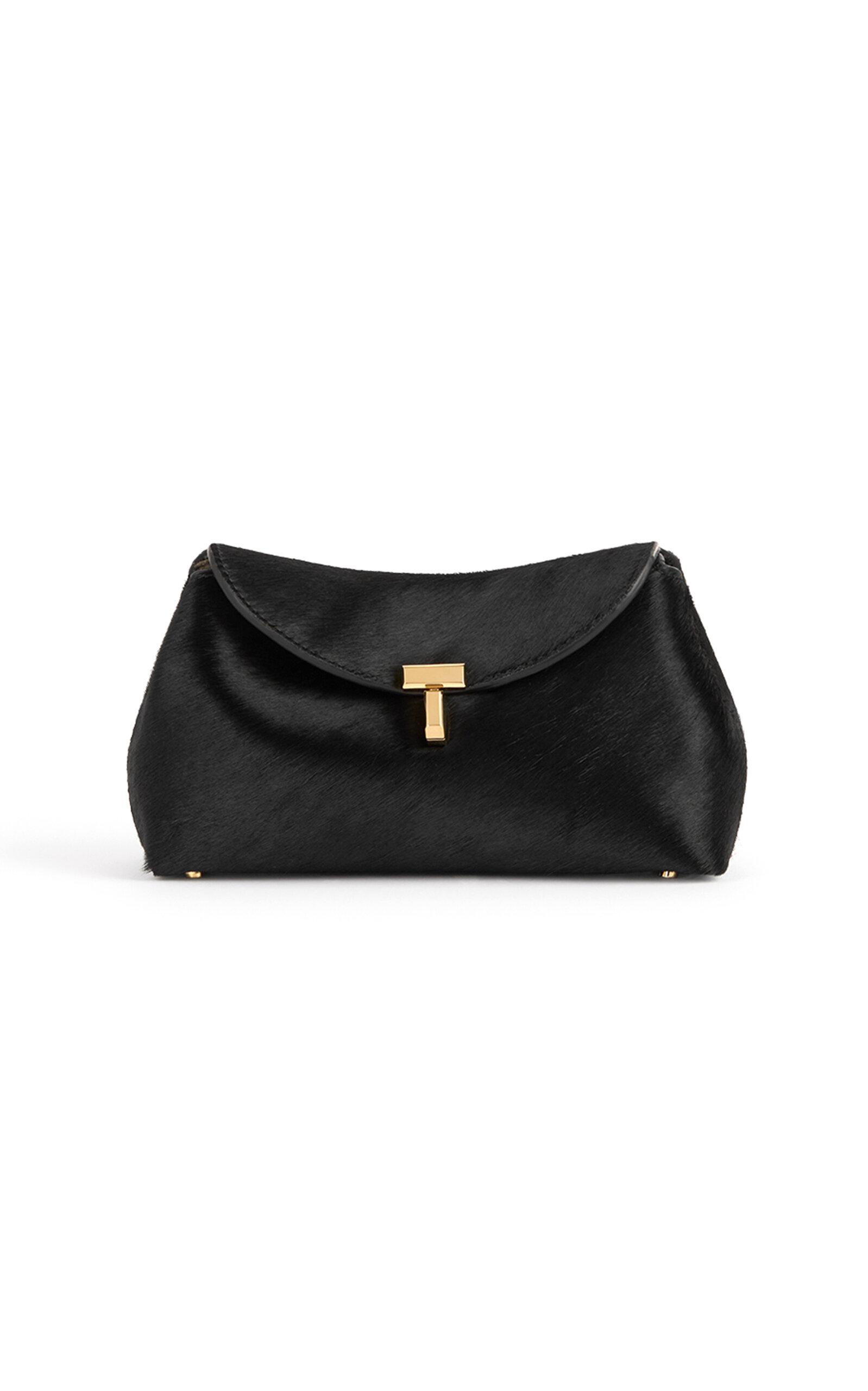 Toteme Mini T-Lock Pony Hair Clutch - Moda Operandi by TOTEME
