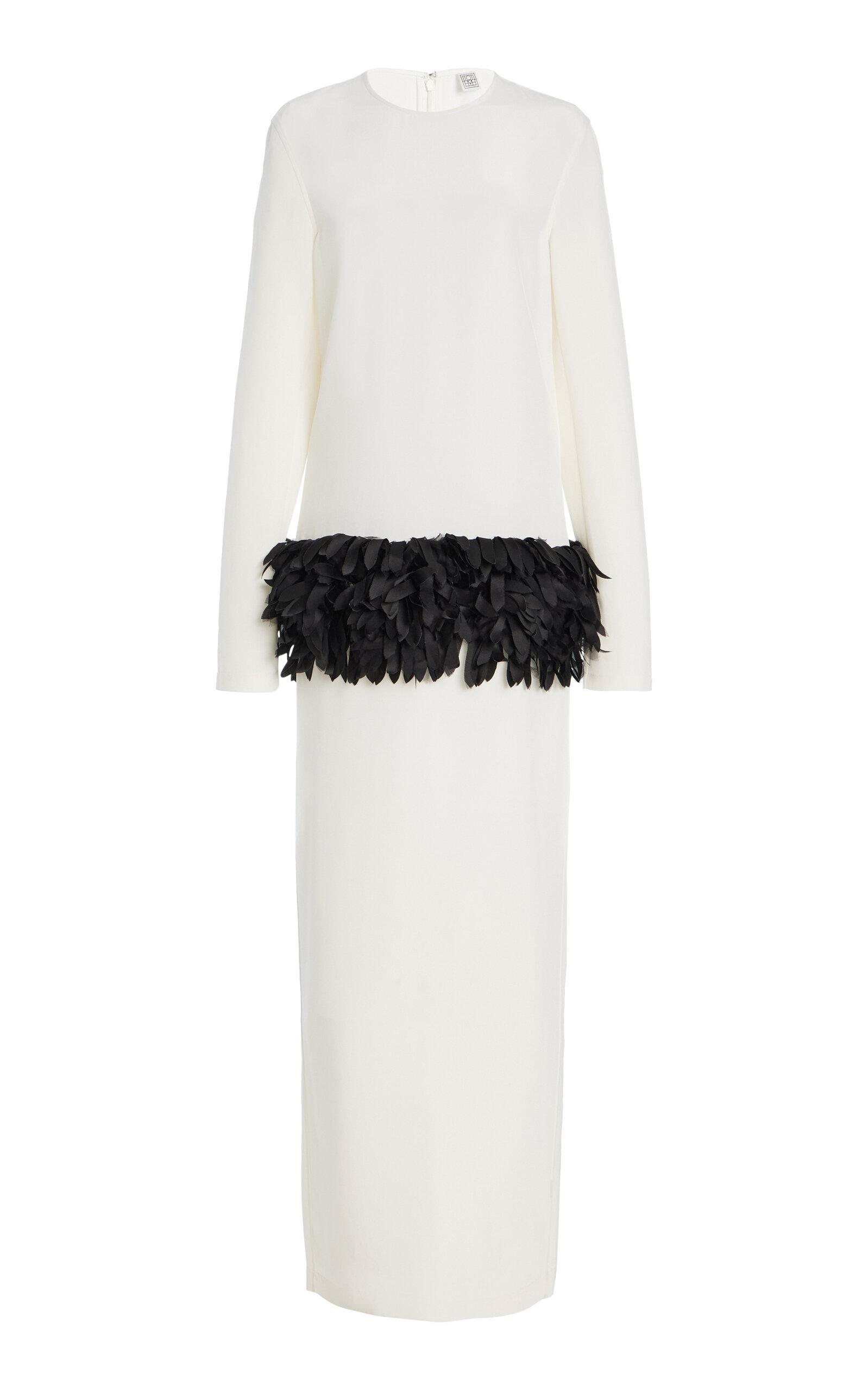 Toteme Petal Silk-Blend Maxi Dress - Moda Operandi by TOTEME