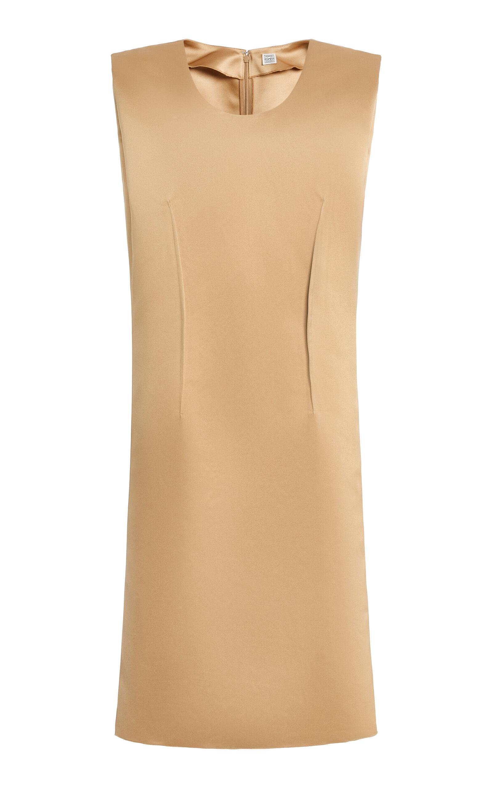Toteme Sculpted Satin Dress - Moda Operandi by TOTEME