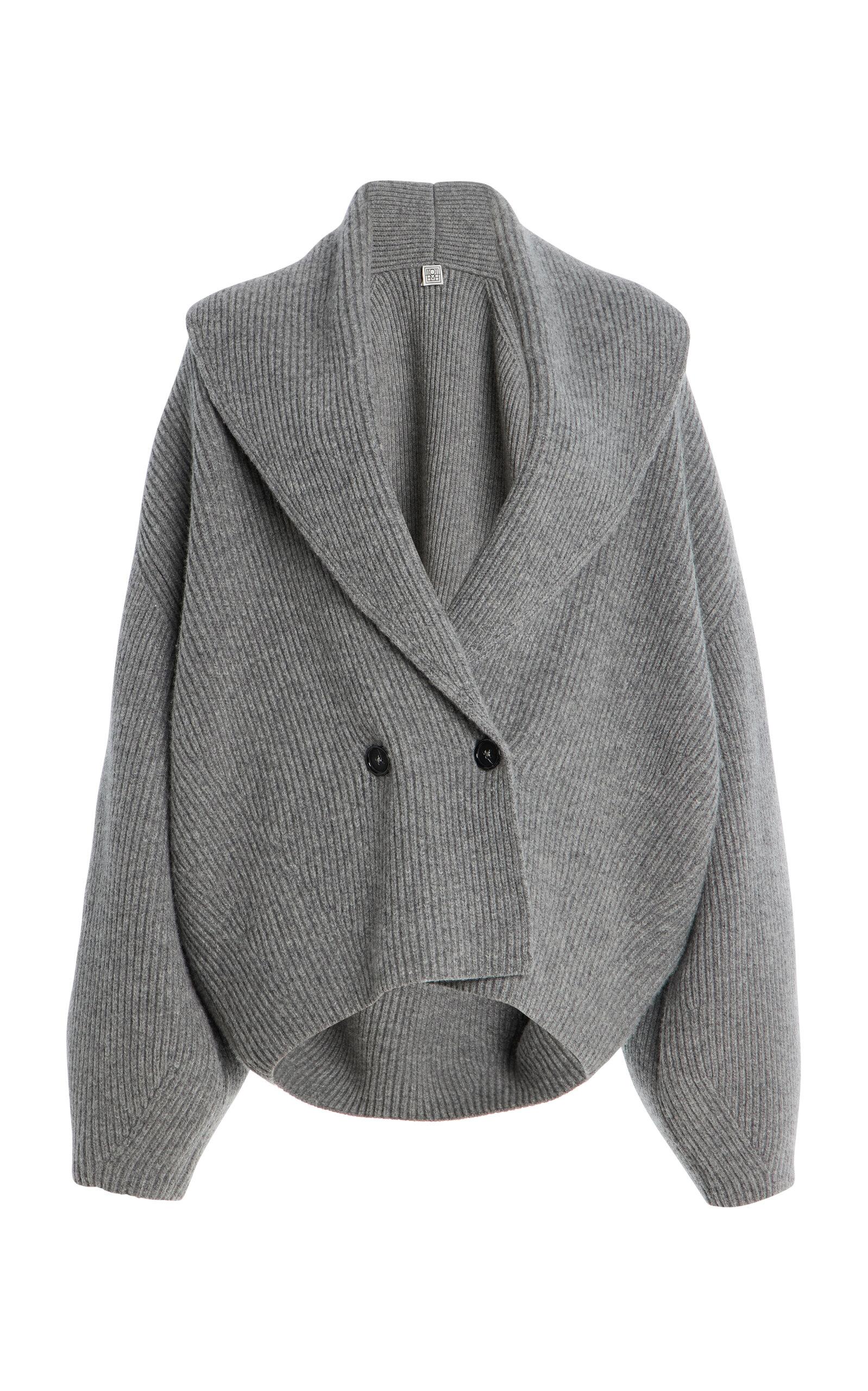 Toteme Shawl-Lapel Wool Cardigan - Moda Operandi by TOTEME