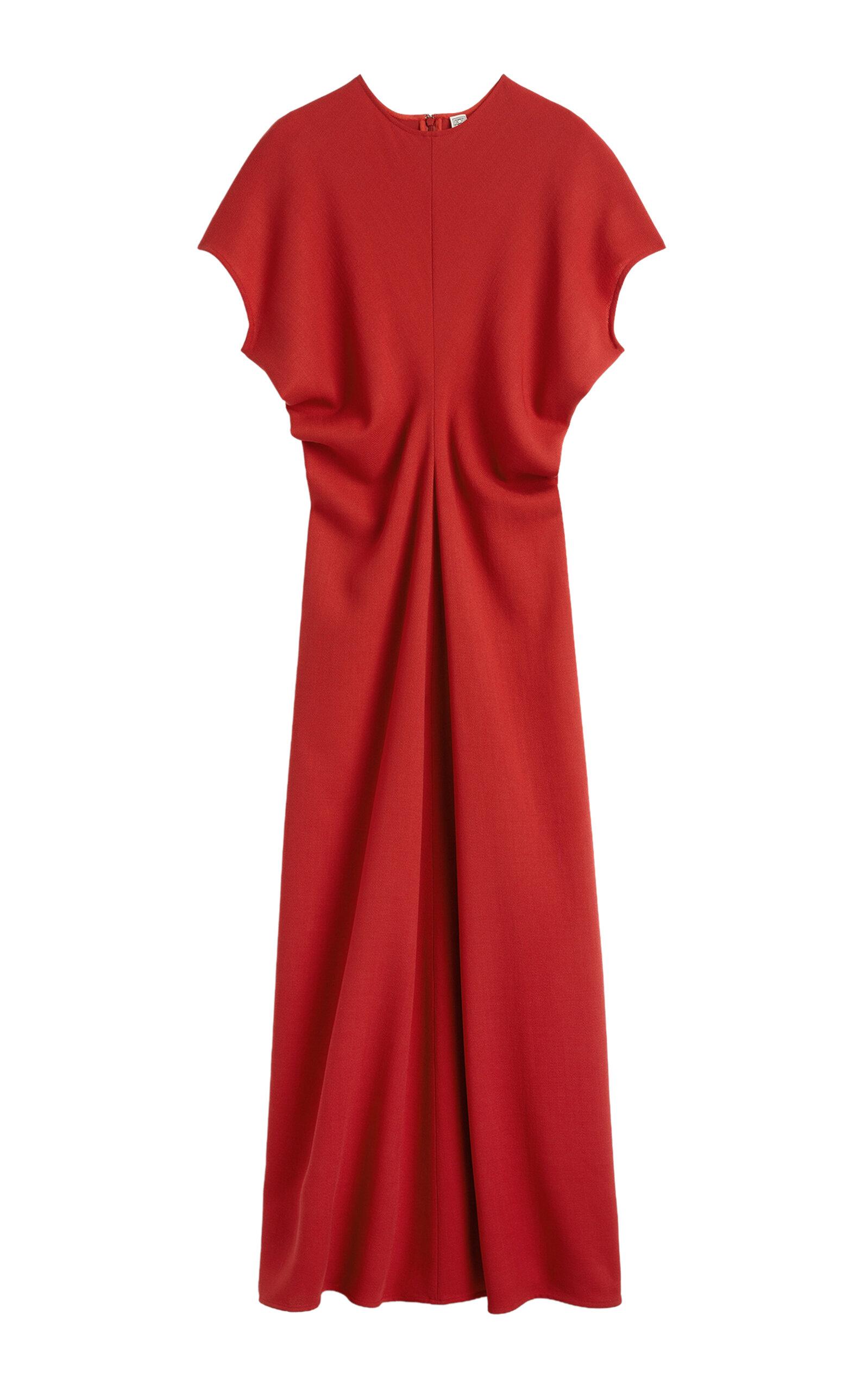 Toteme Slouch Waist Wool Dress - Moda Operandi by TOTEME