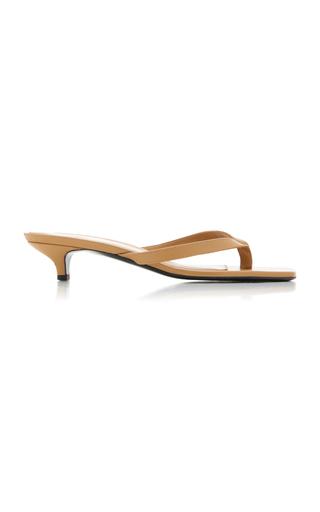Toteme The Flip-Flop Leather Heels - Moda Operandi by TOTEME