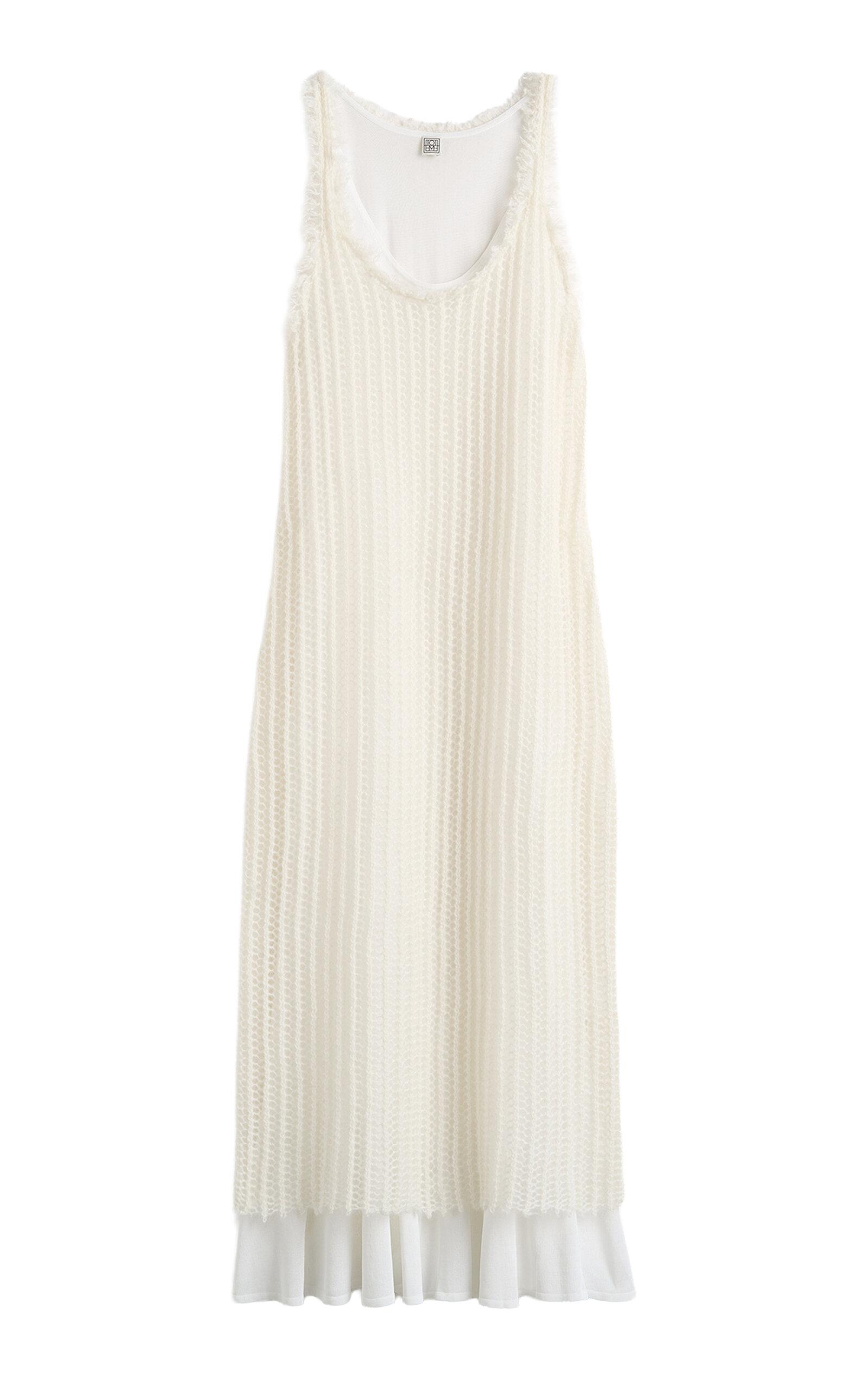 Totemeohair-Blend Knitidi Dress -oda Operandi by TOTEME