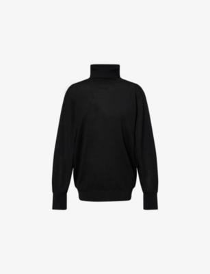 Turtleneck Relaxed-Fit Wool Jumper by TOTEME