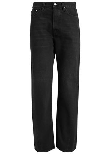 Twisted Seam straight-leg full length jeans by TOTEME