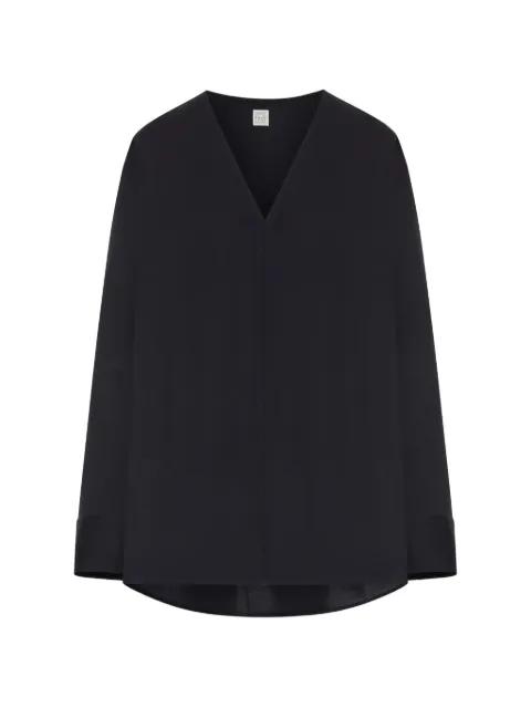 V-neck blouse by TOTEME
