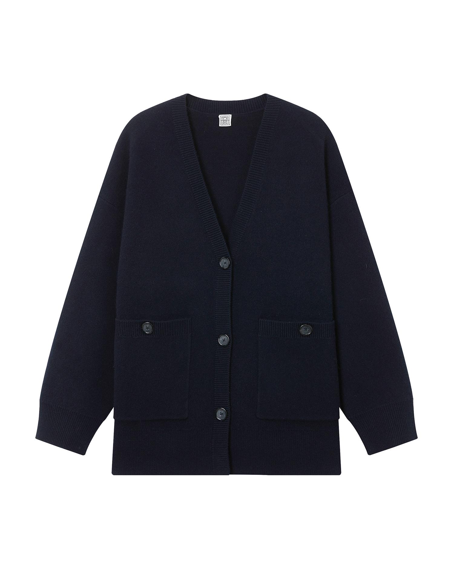 V-neck cardigan by TOTEME