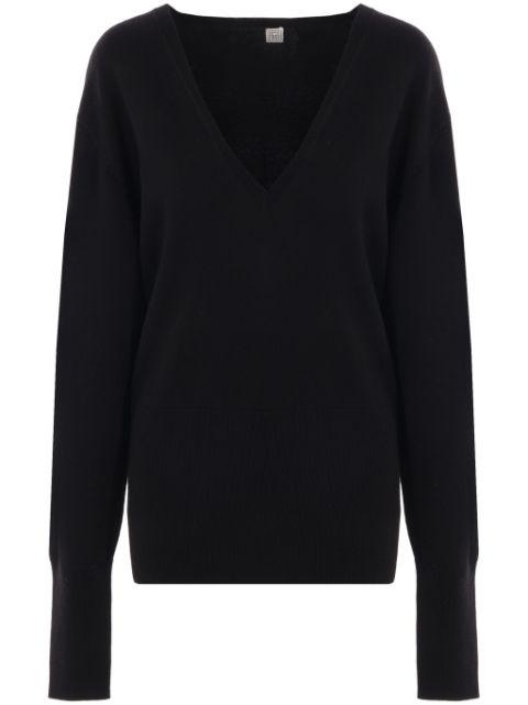V-neck sweater by TOTEME