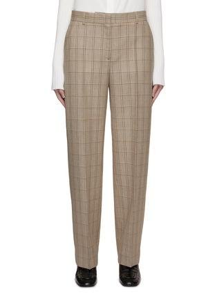 Windowpane Check Suit Pants by TOTEME