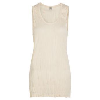 Women's Crinkled Viscose Racer-Back Vest by TOTEME