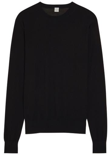 Wool-blend jumper by TOTEME